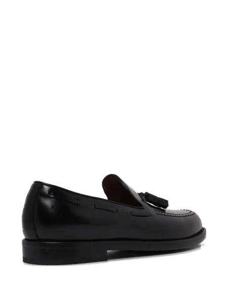 Pantofi loafer Lottusse fără toc negru