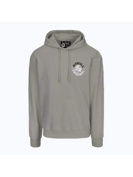 Mikina Pitbull Dog Sd Hooded Sweatshirt dusty salvia zelená