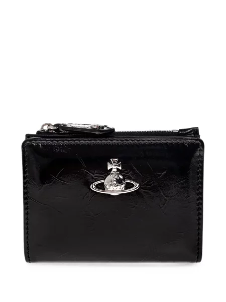 Portofel Vivienne Westwood din piele negru