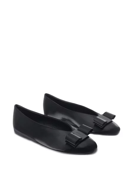 Balerinki Ferragamo czarne