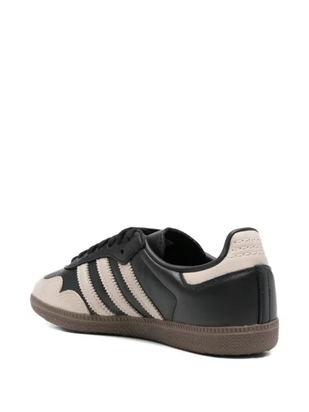 Маратонки Adidas Samba с връзки с дантела черно