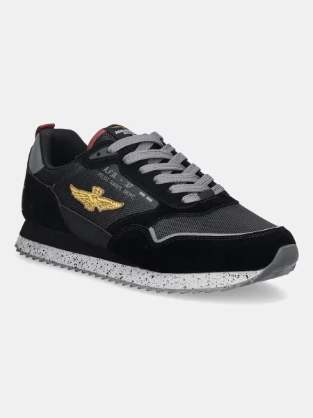 Tenisice Aeronautica Militare SNEAKERS crna