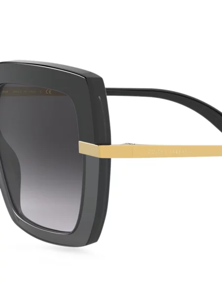 Sluneční brýle Dolce & Gabbana Eyewear s potiskem černé