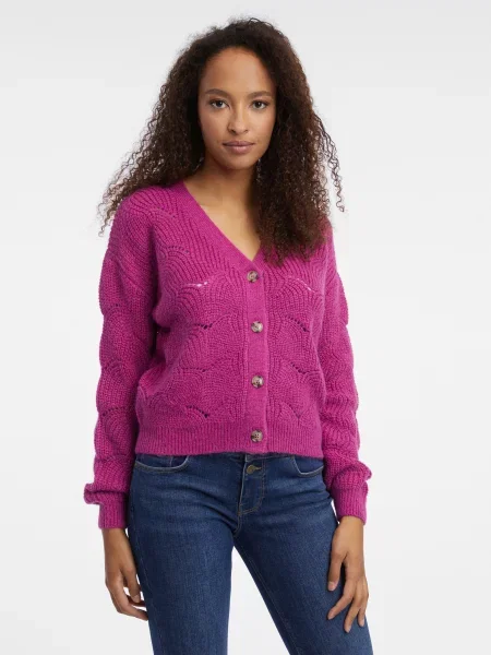 Cardigan Orsay roz