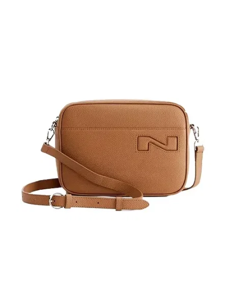 Torebka crossbody Nathan-baume skórzana brązowa