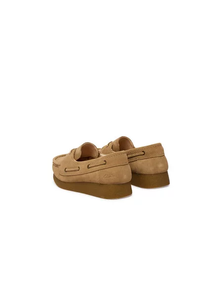 Poltopánky Clarks WallabeeEVOSea hnedá