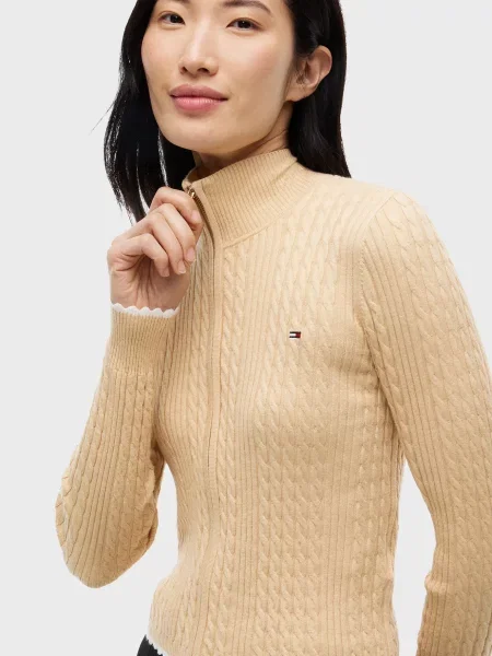 Кардиган Tommy Jeans бежевый