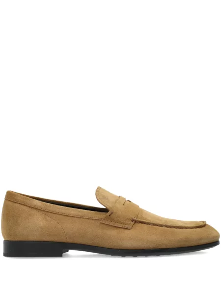 Pantofi loafer Tod's din piele de căprioară