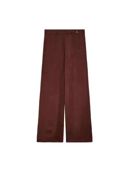 Spodnie Patrizia Pepe brązowe