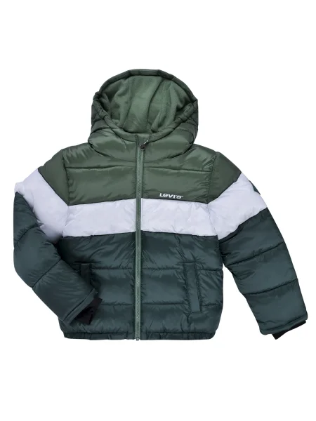 Geacă cu puf copii Levi's® verde