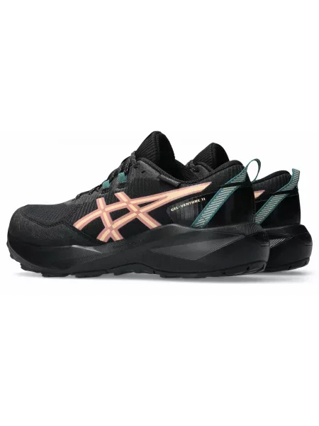 Кросівки повсякденні Asics Gel-venture синтетичний чорний