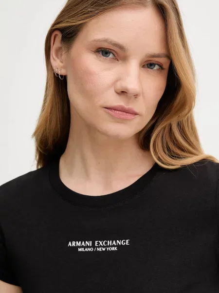 Tričko Armani Exchange černá