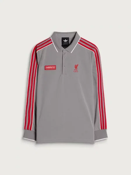 Koszulka polo Adidas szara