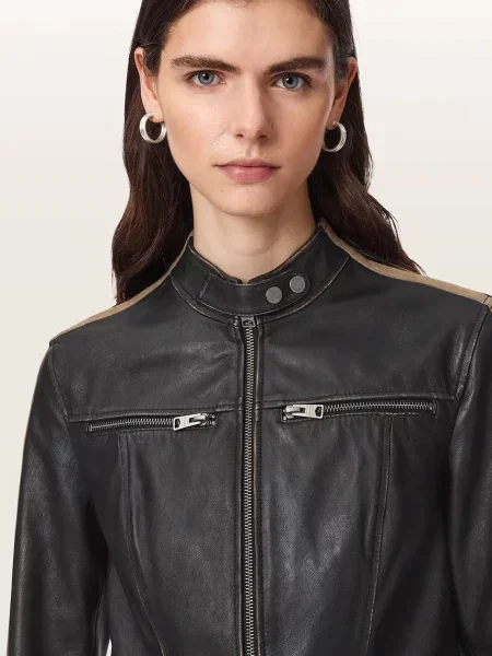Кожаная куртка Allsaints