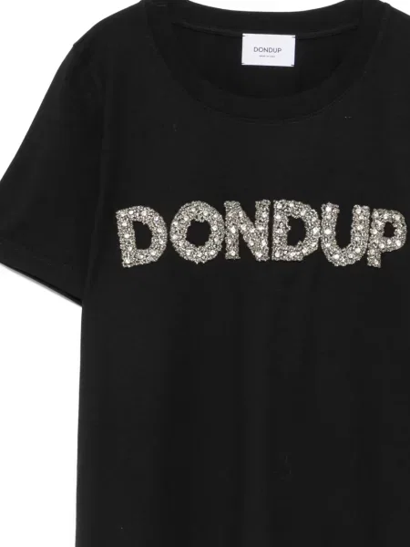 Tricou Dondup cu autograf negru