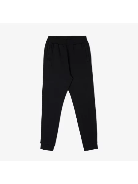 Lacoste Spodnie Dresowe Relaxed Fit czarny