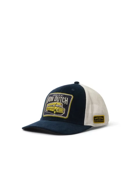 Von Dutch Originals Șapcă galben / negru / murdar alb