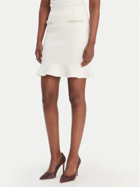 Guess Miniszoknya Ekru