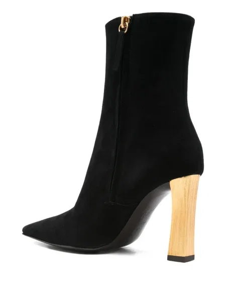 Botine Giuseppe Zanotti din piele de căprioară negru