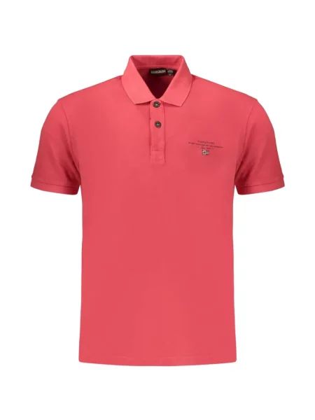 Tricou polo Napapijri roșu