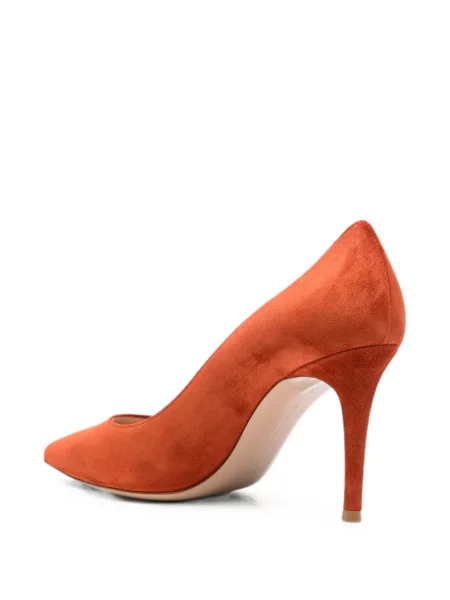 Pantofi cu toc Gianvito Rossi portocaliu