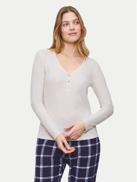 Triumph Pizsama felső Mix&Match Ekru