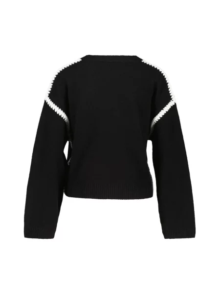 Sweter Oui czarny