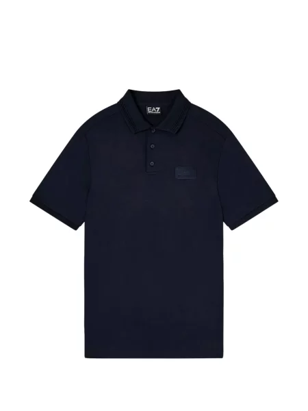 Tricou polo Ea7 Emporio Armani albastru