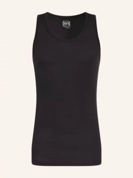 Super.Natural Funkční Tričko S Merino Vlnou černá