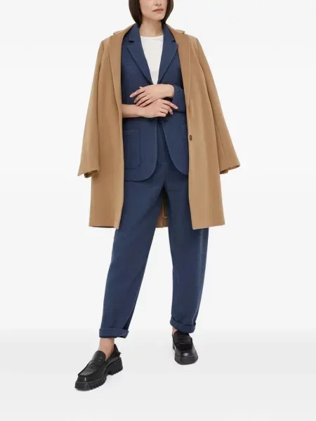 Pantaloni Emporio Armani albastru
