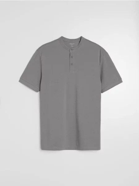 Sinsay koszulka polo szary