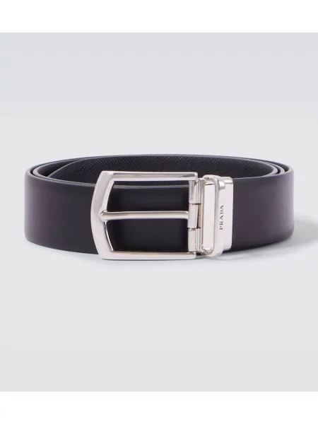 Curea Prada din piele negru