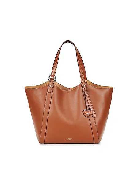 Shopper torbica Lauren Ralph Lauren rjava