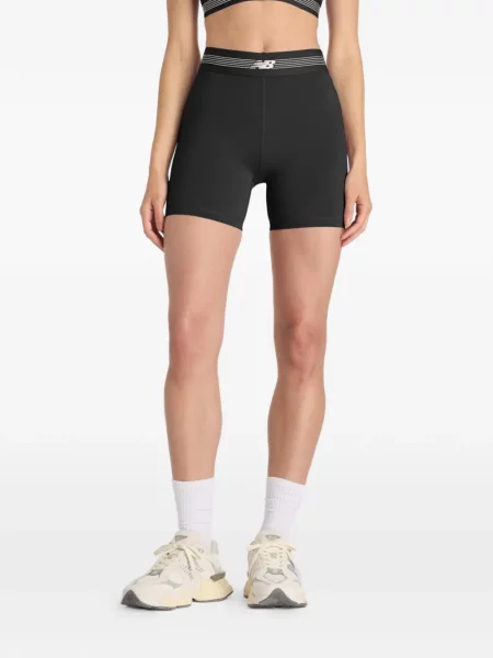 Scurt tricou New Balance cu imagine negru