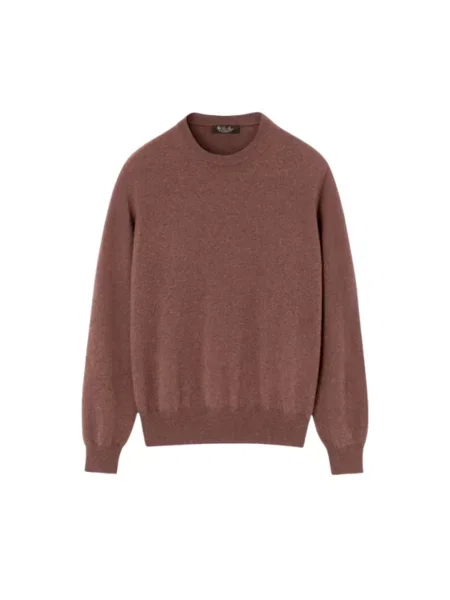 Sweter Loro Piana z kaszmiru czerwony