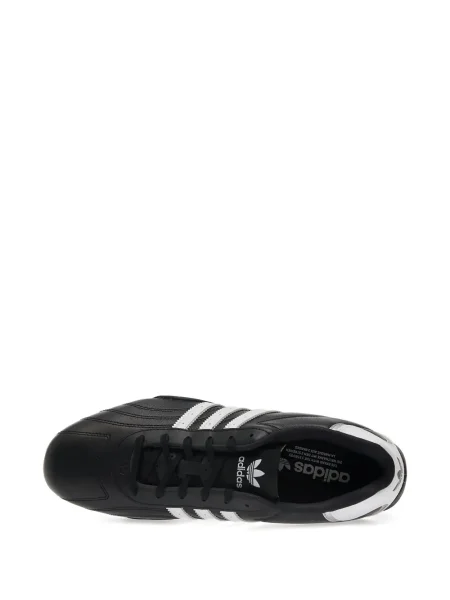 Sneakerși Adidas Gazelle din piele cu bretele albastru