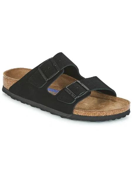 Sneakerși Birkenstock din piele fără armătură negru