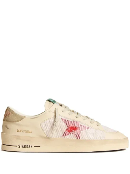 Sneakerși Golden Goose Stardan din piele auriu
