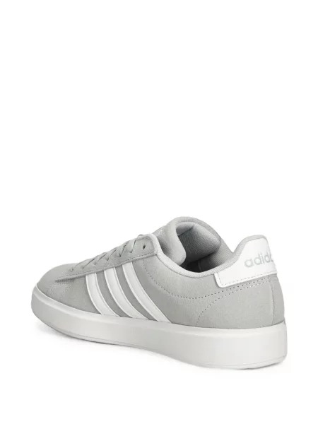 Pantaloni sport Adidas din piele de căprioară cu imagine cu model zebră verde