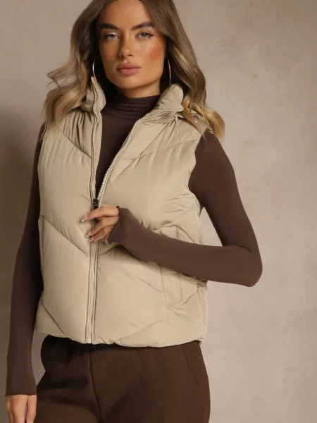 Vestă Olanissa închis bej