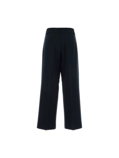 Spodnie Max Mara niebieskie