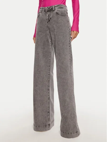 Versace Jeans Couture Blugi Wide Leg gri