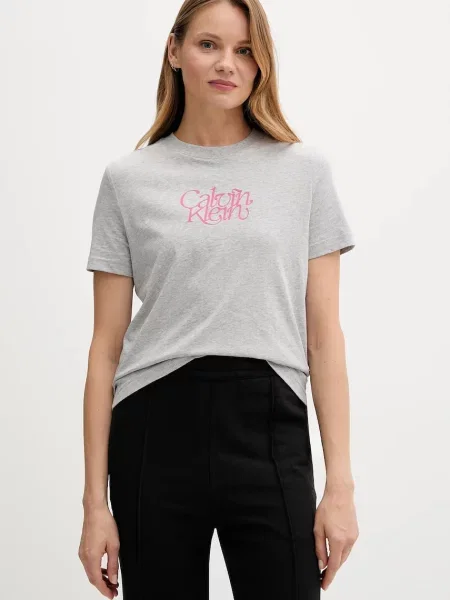 Calvin Klein Jeans tričko šedé