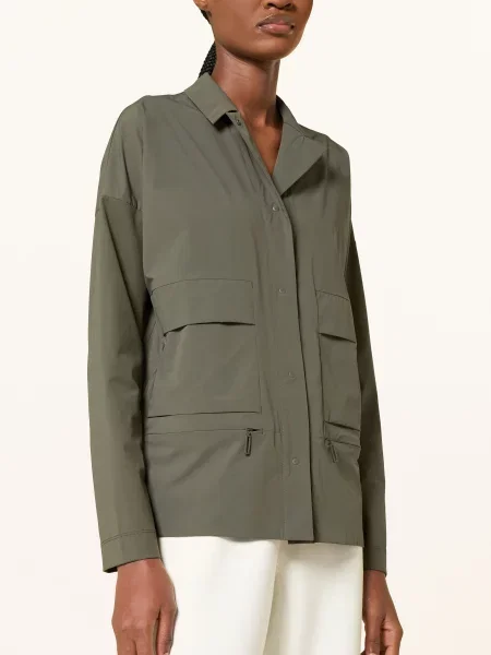 Jeanne Baret Kurtka Polowa Sumatra Saharian gruen