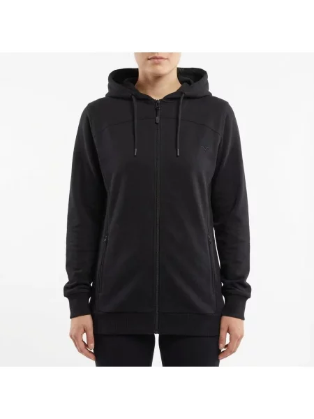 Kurtka Treningowa Oversize z Kapturem czarna