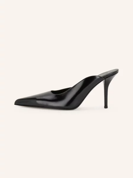 Gia Borghini Klapki Typu Mules Abella schwarz czarne