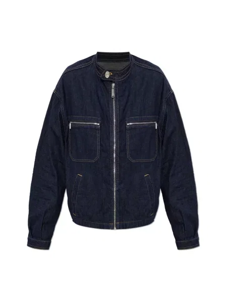 Kurtka jeansowa Dsquared2 niebieska