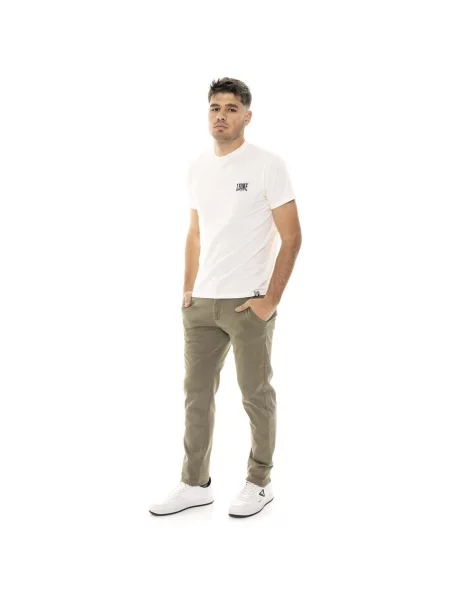 Pantaloni chino Leone 1947 verde