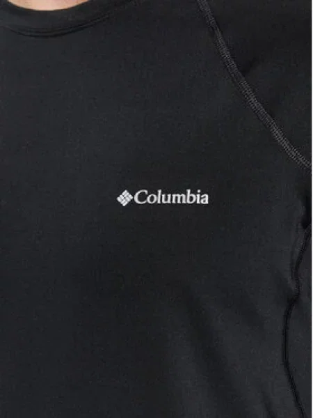 Rastezanje dugo majica Columbia sa dugačkim rukavima crna