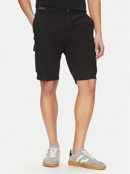 Paul&Shark Šortky z materiálu černá